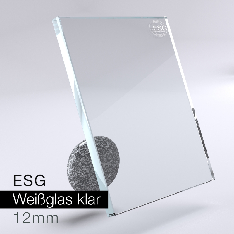 ESG - Weißglas klar 12mm