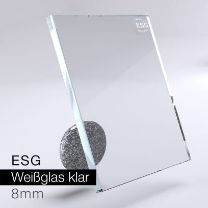 ESG - Weißglas klar 8mm