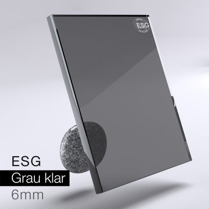 ESG - Grau klar 6mm